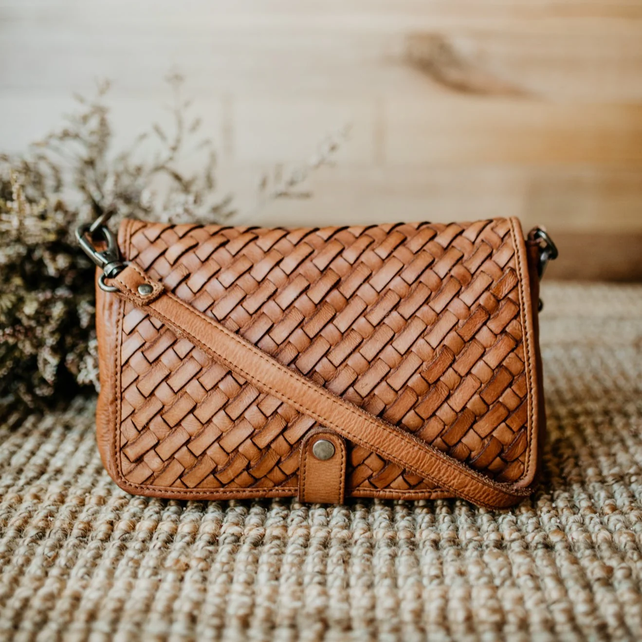 Leather Crossbody Bag